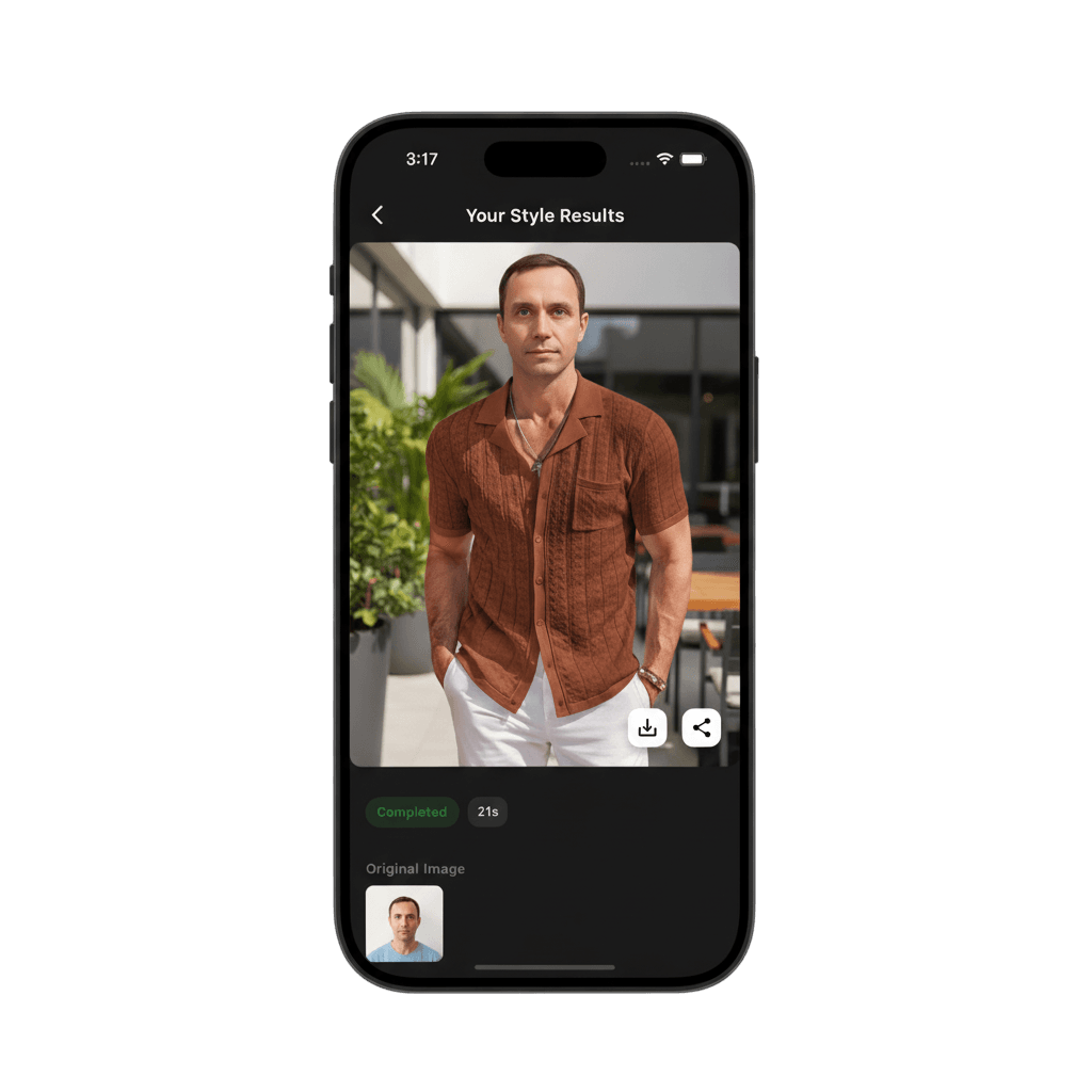 Tryoom App Interface